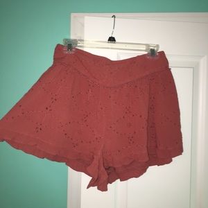 American Eagle brown shorts